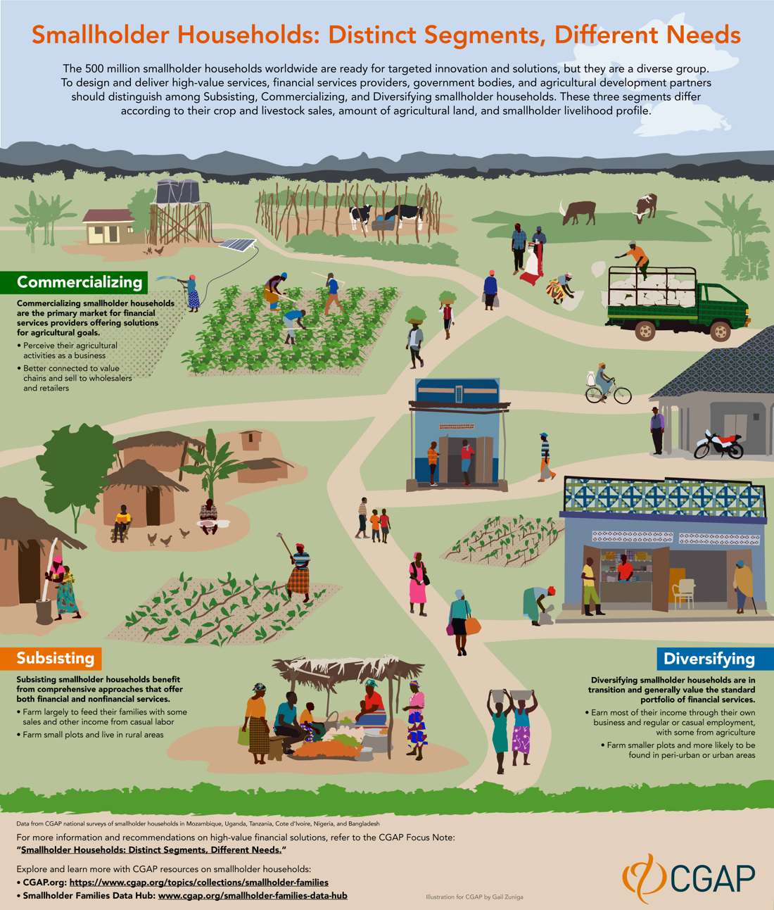 Smallholder Households infographic