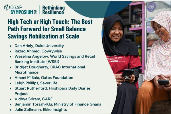 High Tech or High Touch: The Best Path Forward for Small Balance Savings Mobilization at Scale