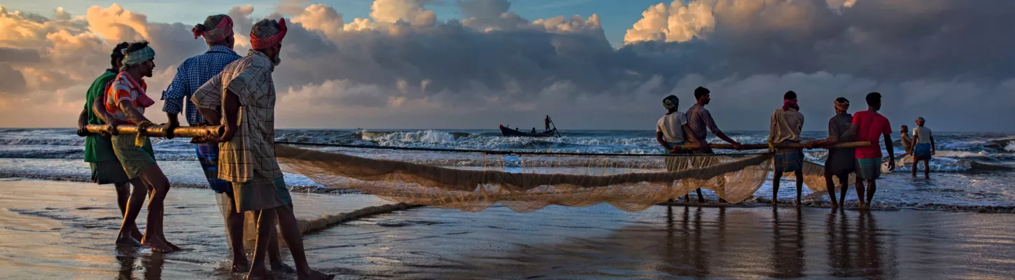 Fishing. Photo by Udit Roy, 2016 CGAP Photo Contest